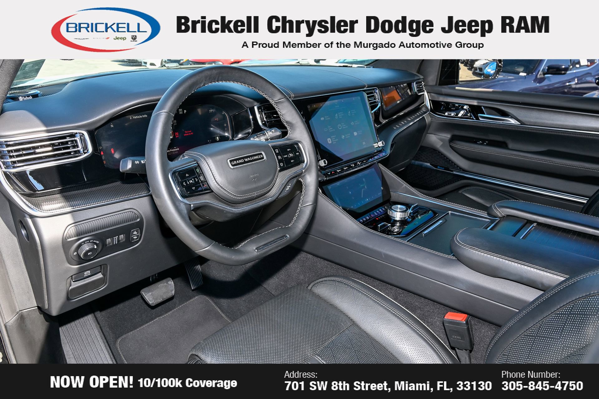 Used 2023 Jeep Grand Wagoneer Series II w/ Quick Order Packagew 28T image 14