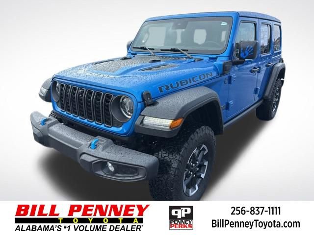 Used 2024 Jeep Wrangler Unlimited Rubicon 4xe w/ Technology Group AWD/4WD image 1