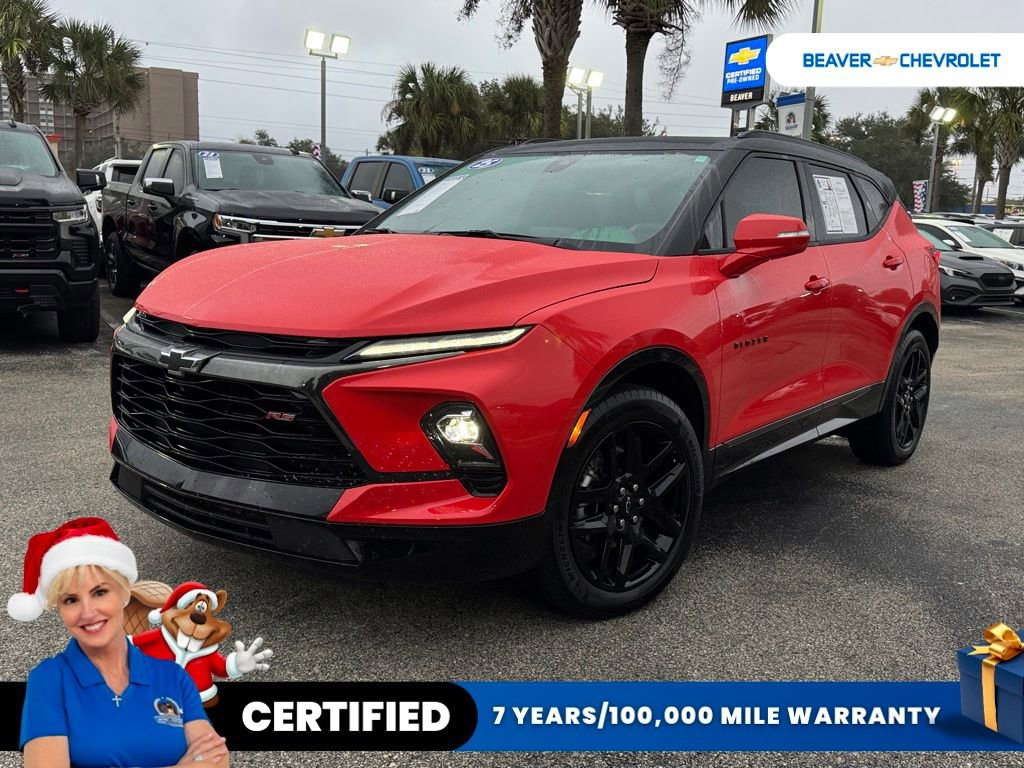 Used 2025 Chevrolet Blazer RS w/ Driver Confidence II Package image 1