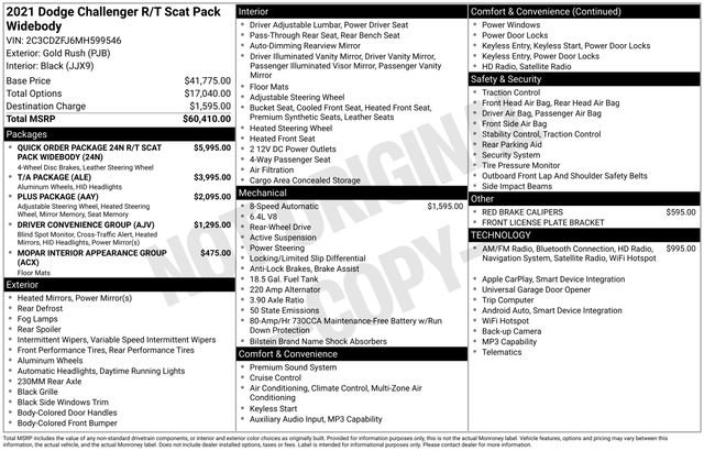 Used 2021 Dodge Challenger R/T Scat Pack image 27