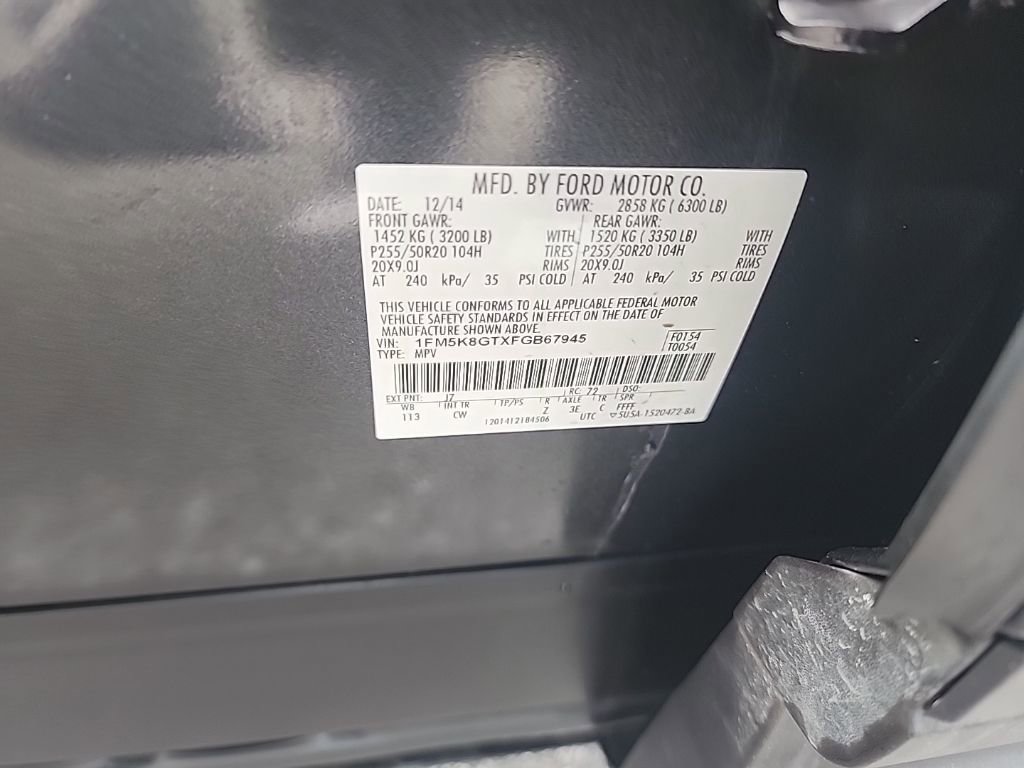 Used 2015 Ford Explorer Sport w/ Equipment Group 401A image 23