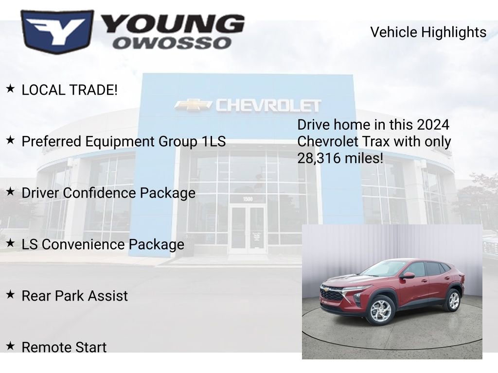Certified 2024 Chevrolet Trax LS w/ LS Convenience Package image 8