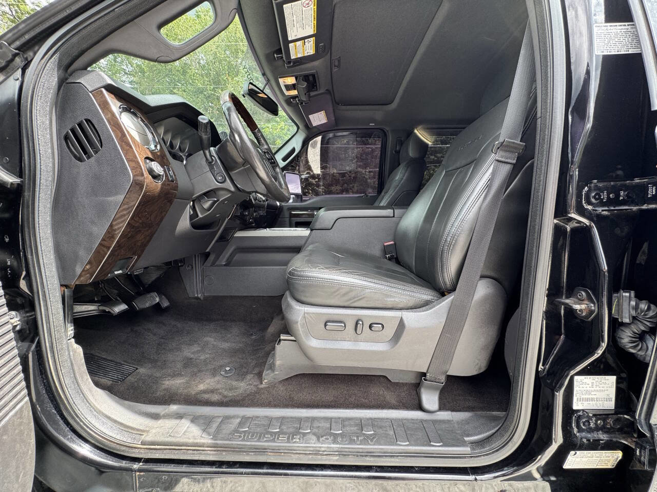 Used 2016 Ford F350 Platinum w/ Snow Plow Prep Package image 16