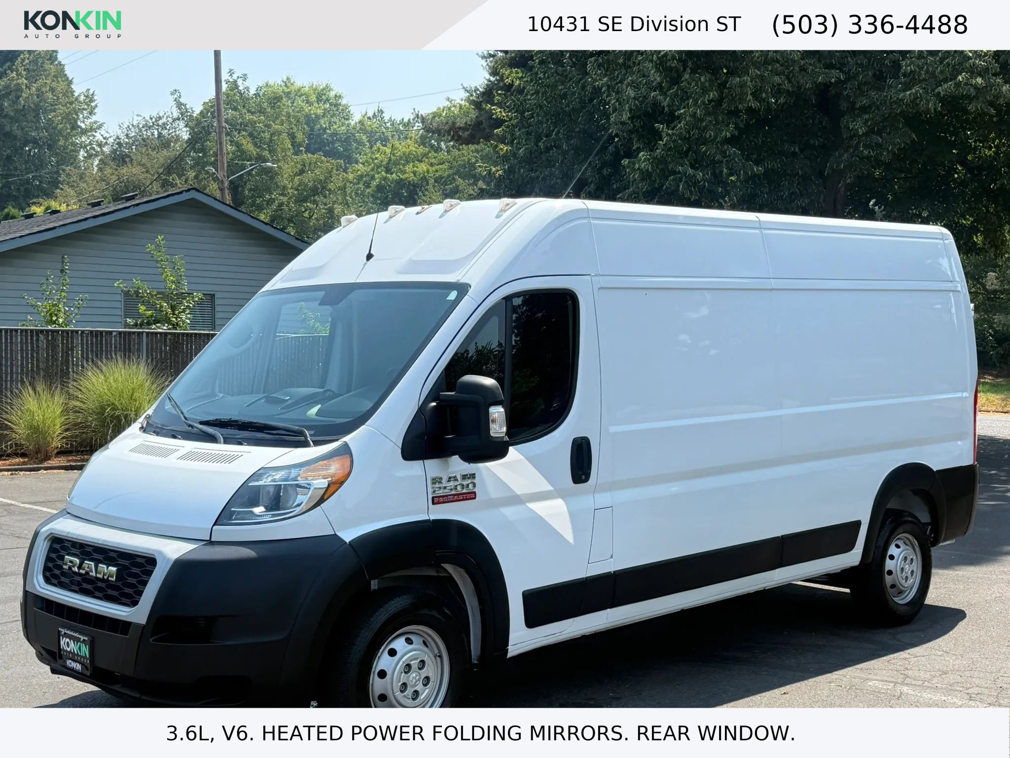 Used 2021 RAM ProMaster 2500 FWD image 1