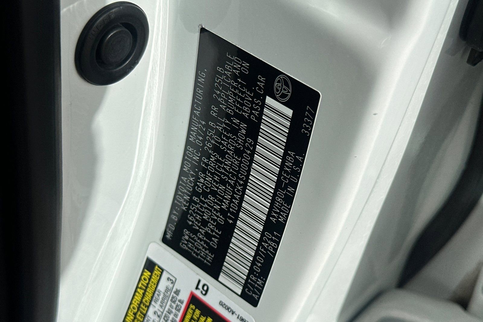 Certified 2025 Toyota Camry LE image 35