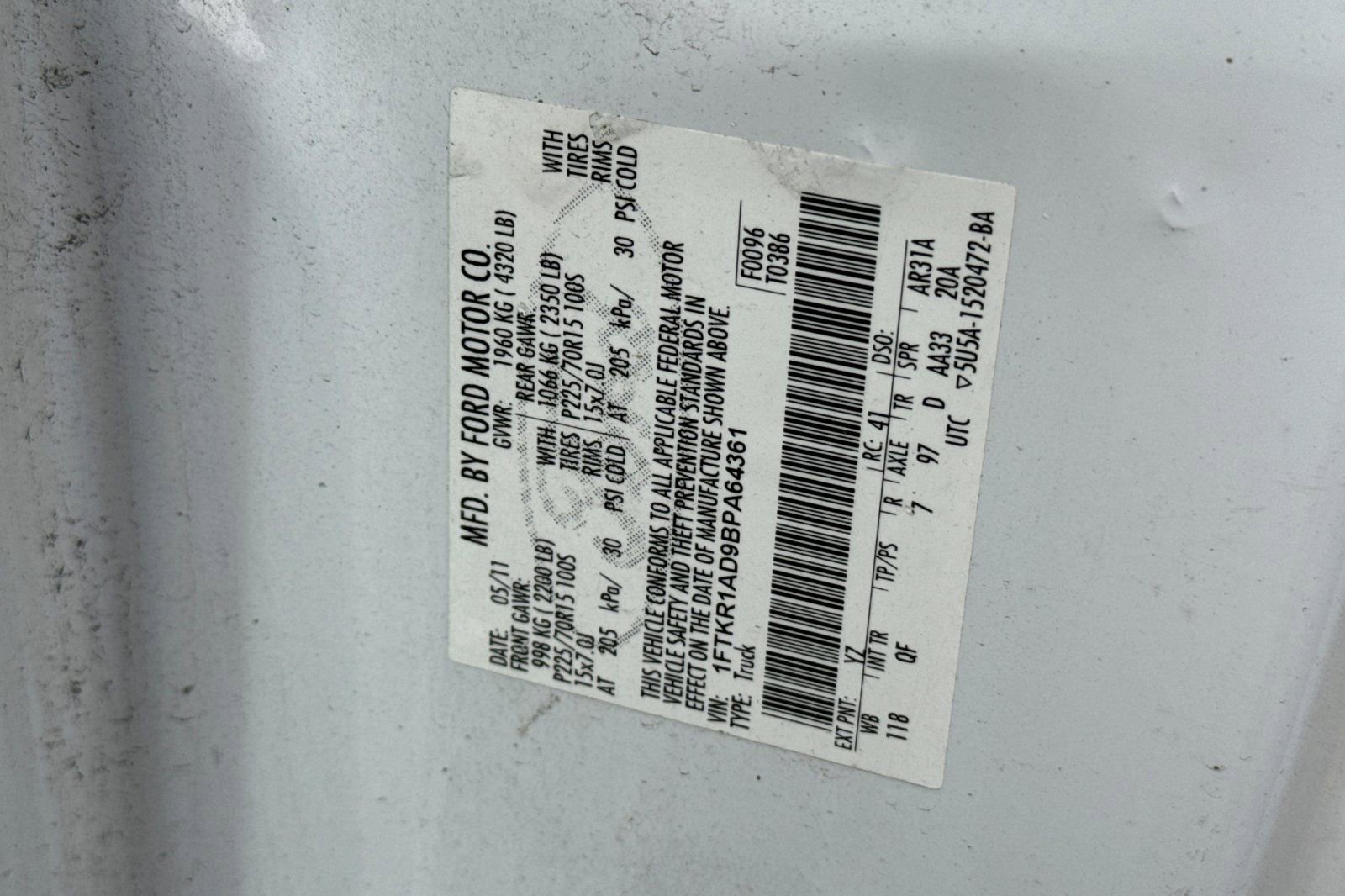 Used 2011 Ford Ranger XL RWD image 51