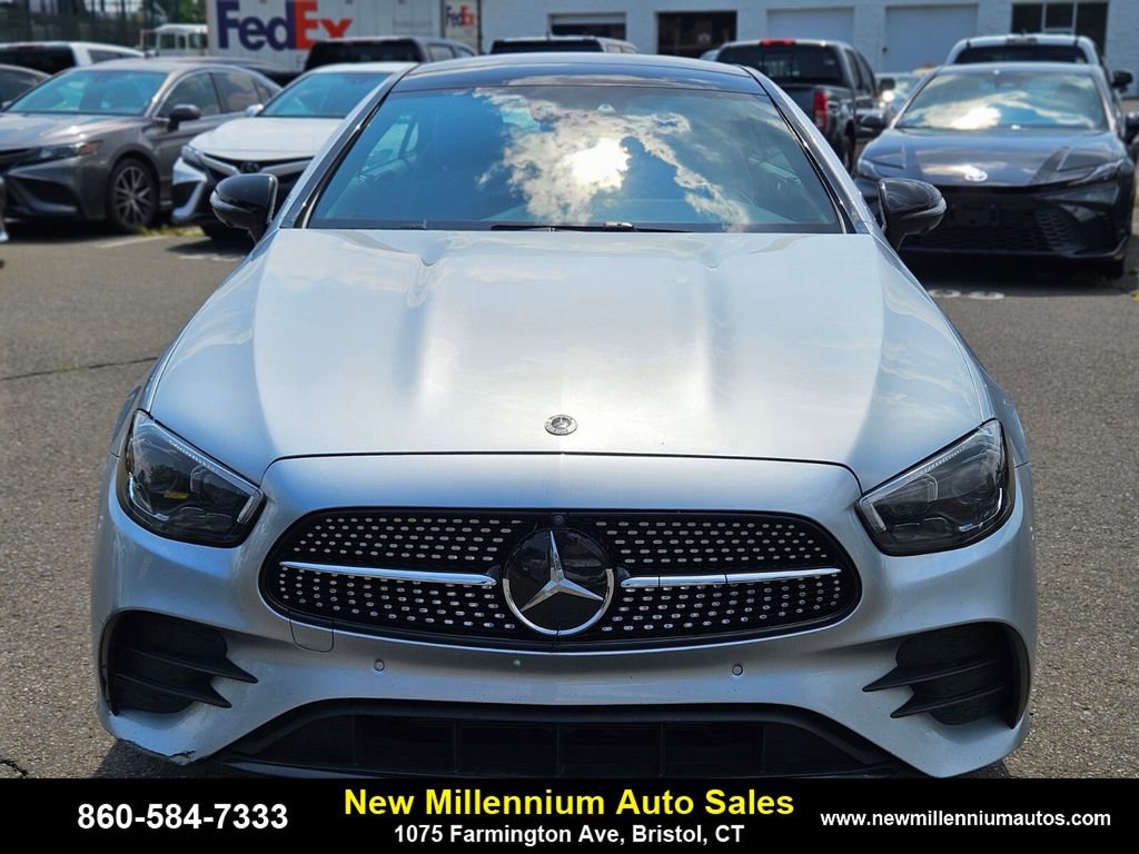 Used 2021 Mercedes-Benz E 450 4MATIC Coupe w/ AMG Line image 7
