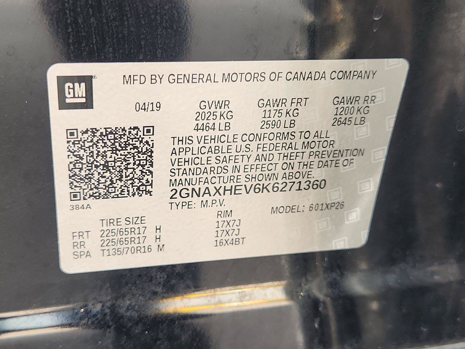 Certified 2019 Chevrolet Equinox LS FWD image 32