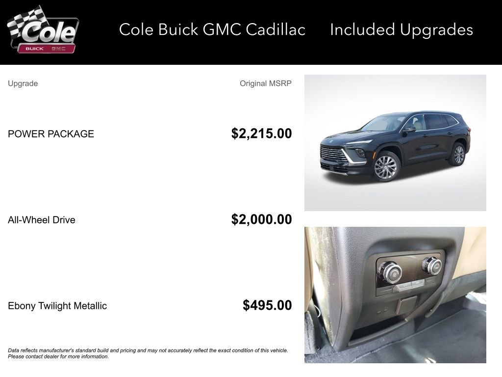 New 2026 Buick Enclave Preferred w/ Power Package image 4