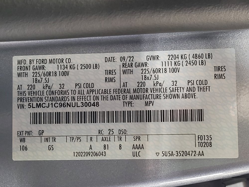 Used 2022 Lincoln Corsair FWD w/ Equipment Group 101A image 33