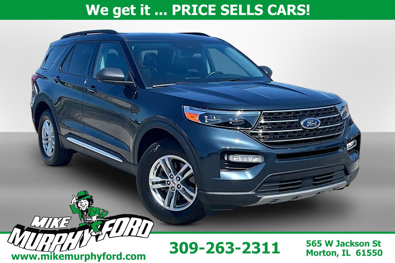 Used 2023 Ford Explorer XLT w/ Equipment Group 202A AWD/4WD image 1