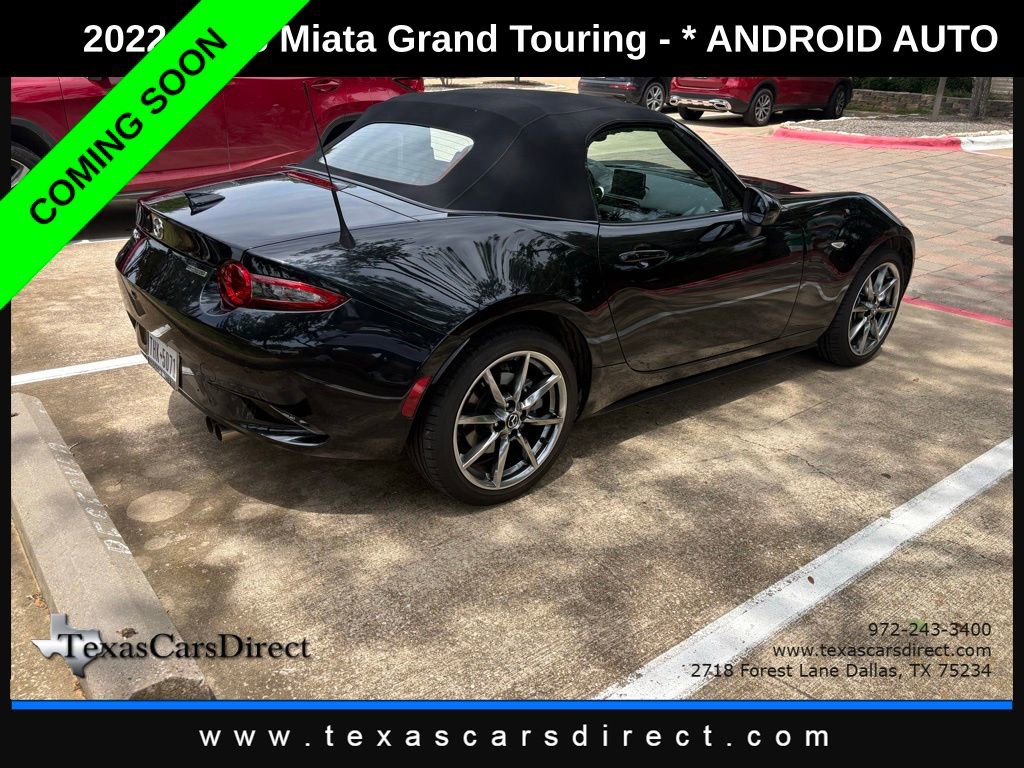 Used 2022 MAZDA MX-5 Miata Grand Touring w/ Weather Package RWD image 3