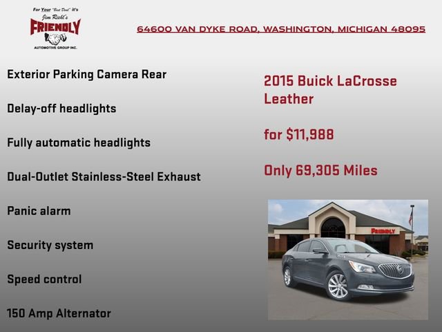 Used 2015 Buick LaCrosse Leather image 30