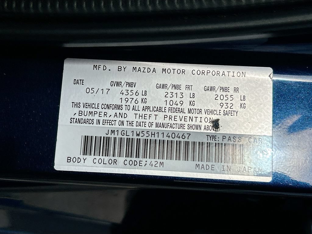 Used 2017 MAZDA MAZDA6 Grand Touring FWD image 33