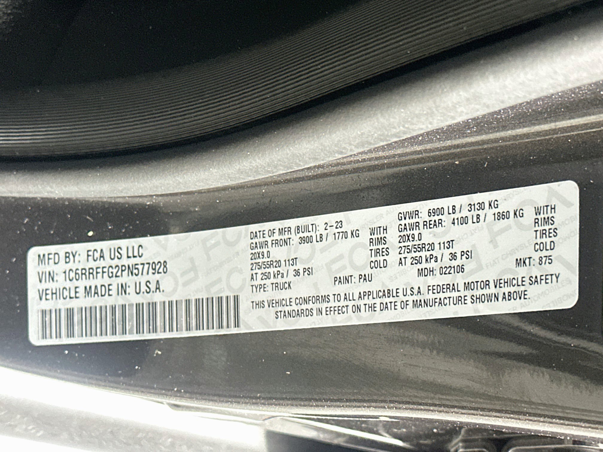 Used 2023 RAM 1500 Big Horn AWD/4WD image 12