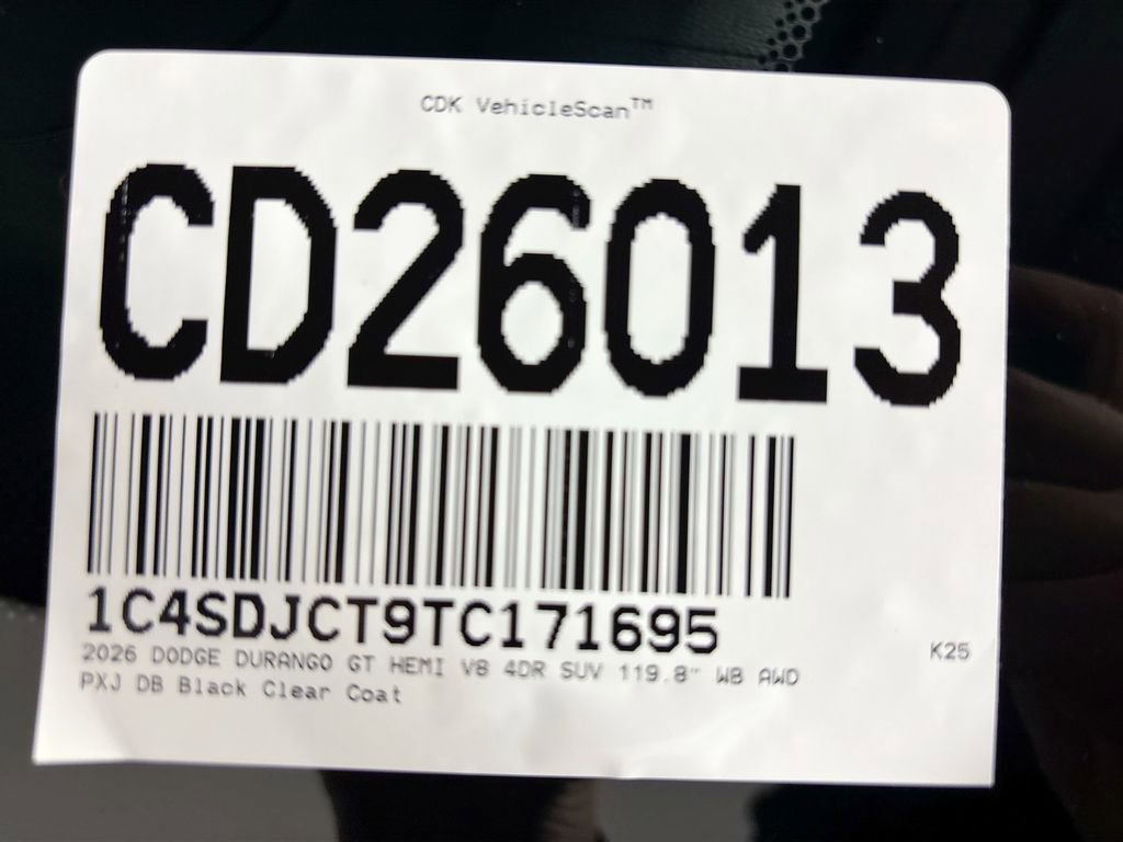 New 2026 Dodge Durango GT w/ Mopar All Weather Package image 26