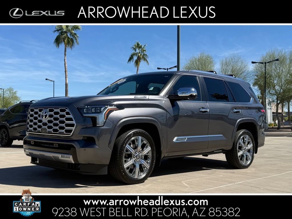 Used 2025 Toyota Sequoia Capstone video 1