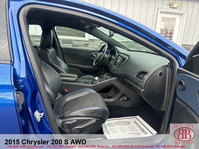 Used 2015 Chrysler 200 S w/ Navigation & Sound Group I AWD/4WD image 11