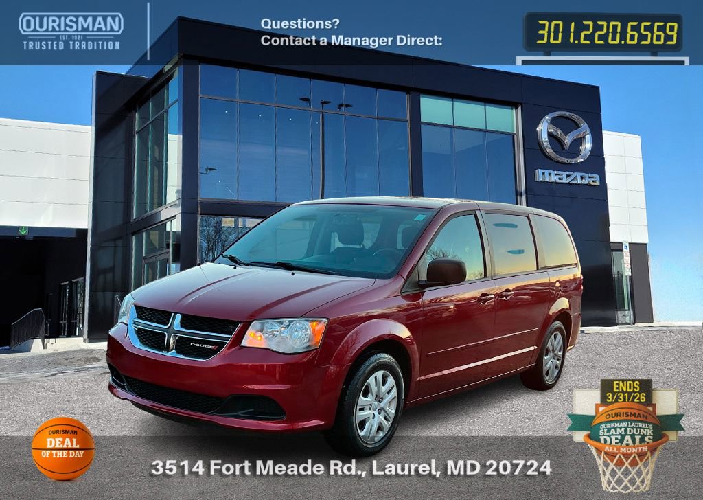 Used 2015 Dodge Grand Caravan SE w/ Quick Order Package 29E SE image 2