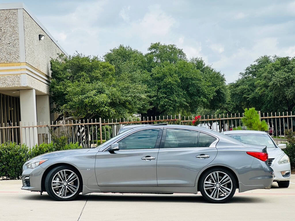 Used 2014 INFINITI Q50 w/ Navigation Package RWD image 5