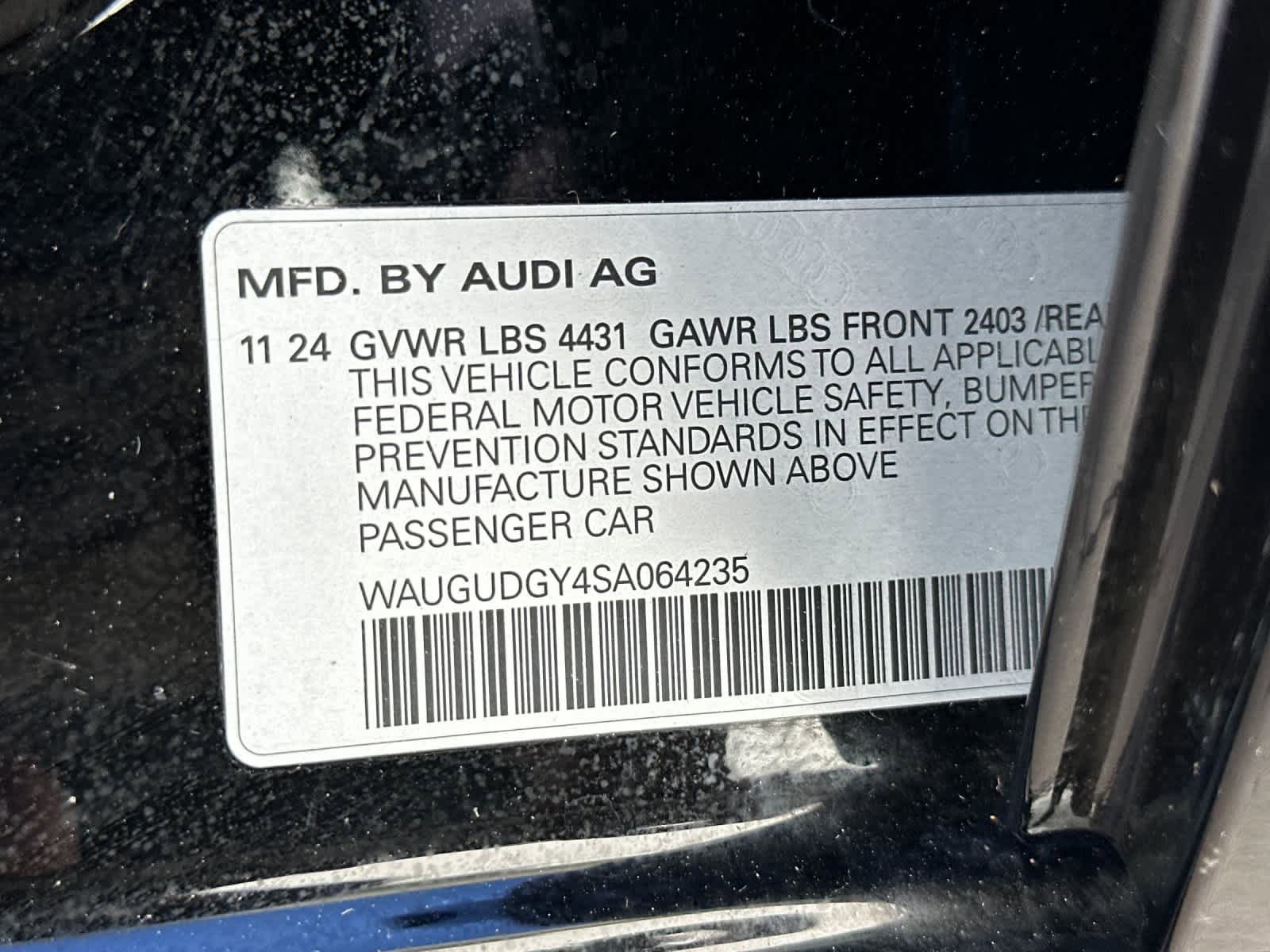 Certified 2025 Audi A3 2.0T Premium w/ Black Optic Package image 27