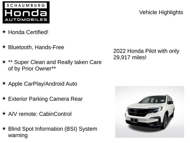 Used 2022 Honda Pilot Sport image 14