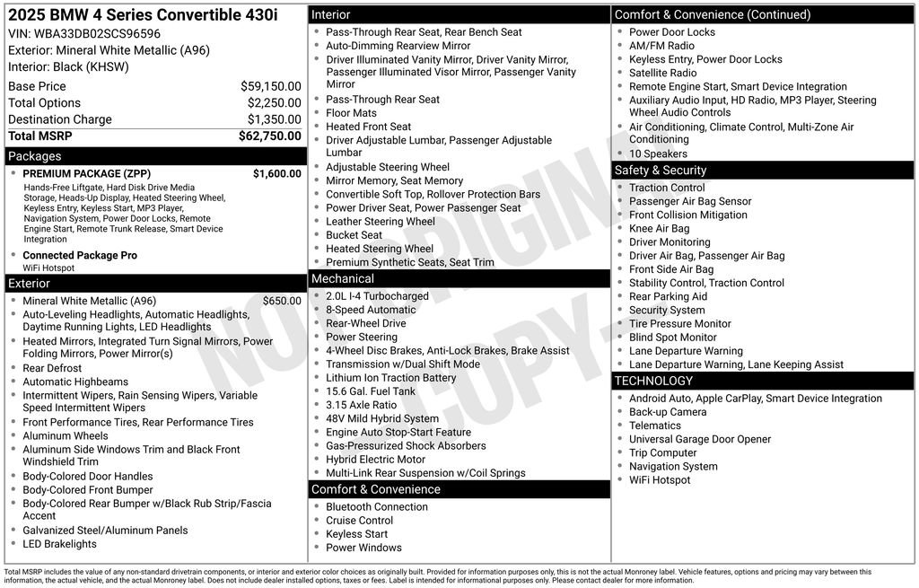 Used 2025 BMW 430i Convertible image 31
