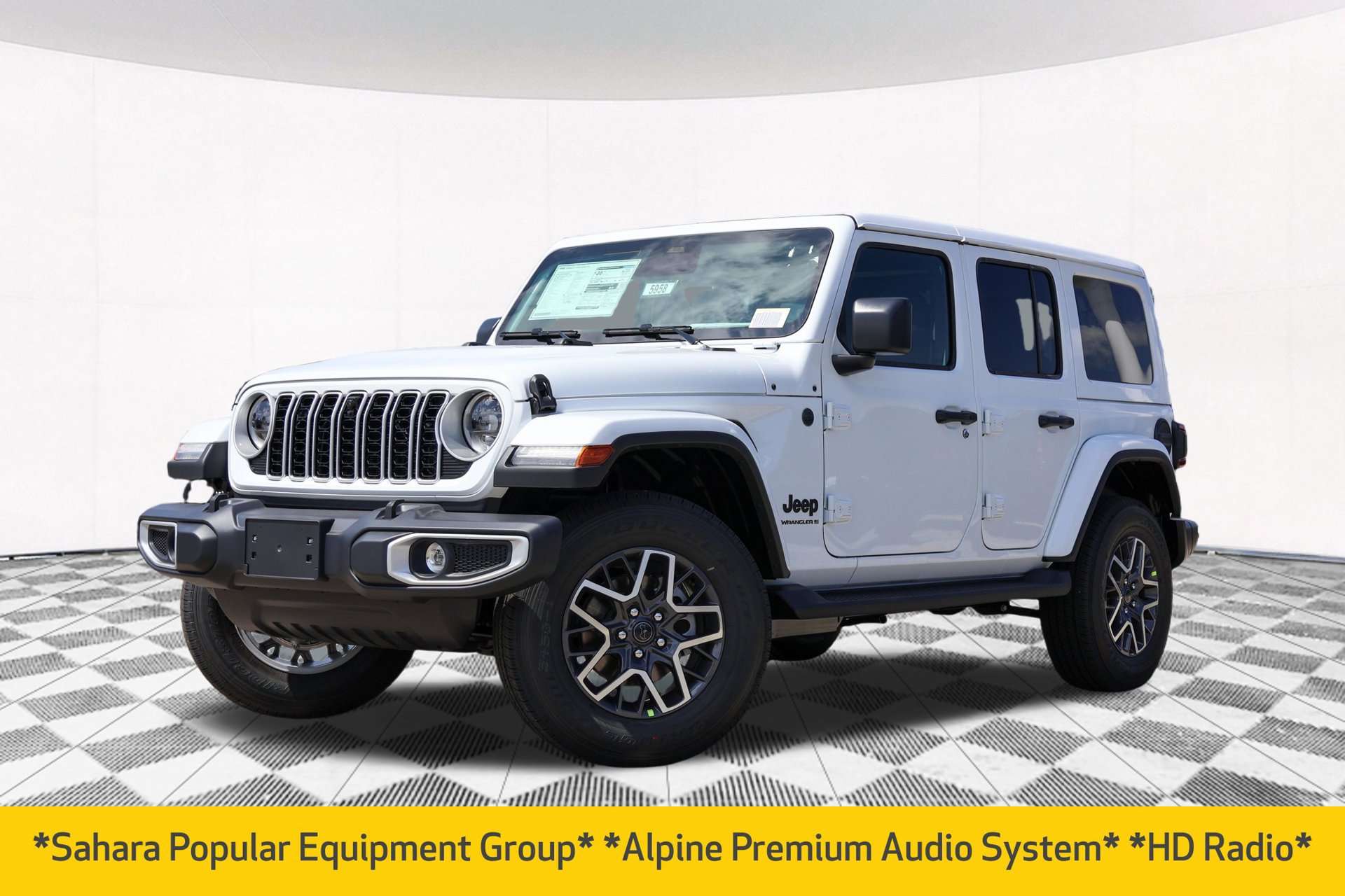 New 2026 Jeep Wrangler Unlimited Sahara AWD/4WD image 2