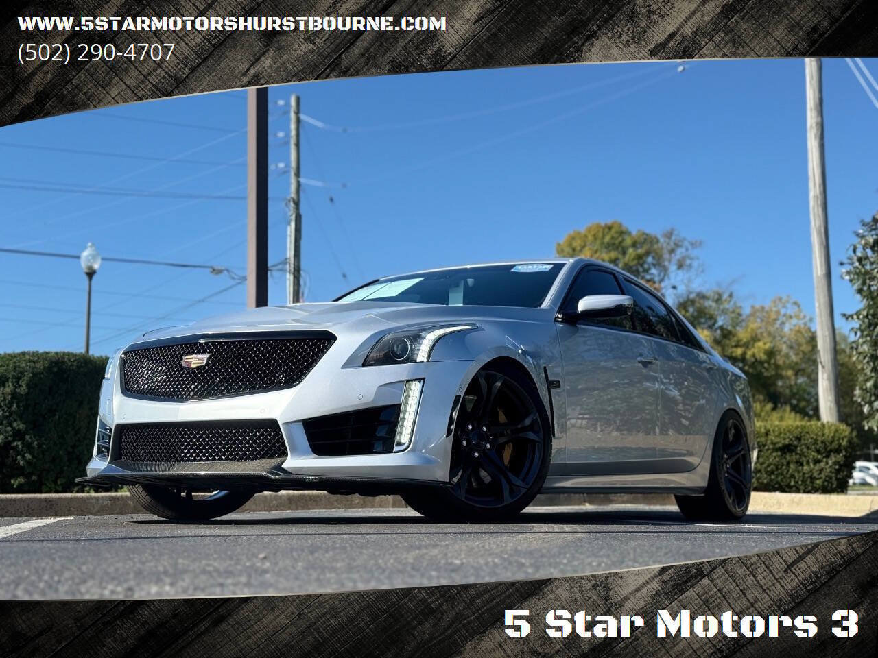 Used 2016 Cadillac CTS V w/ Luxury Package RWD image 1