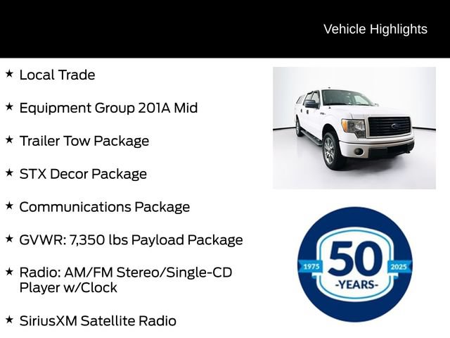 Used 2014 Ford F150 STX w/ Equipment Group 201A Mid AWD/4WD image 6