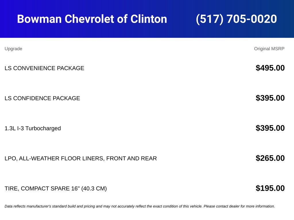 New 2026 Chevrolet TrailBlazer LS w/ LS Convenience Package FWD image 5