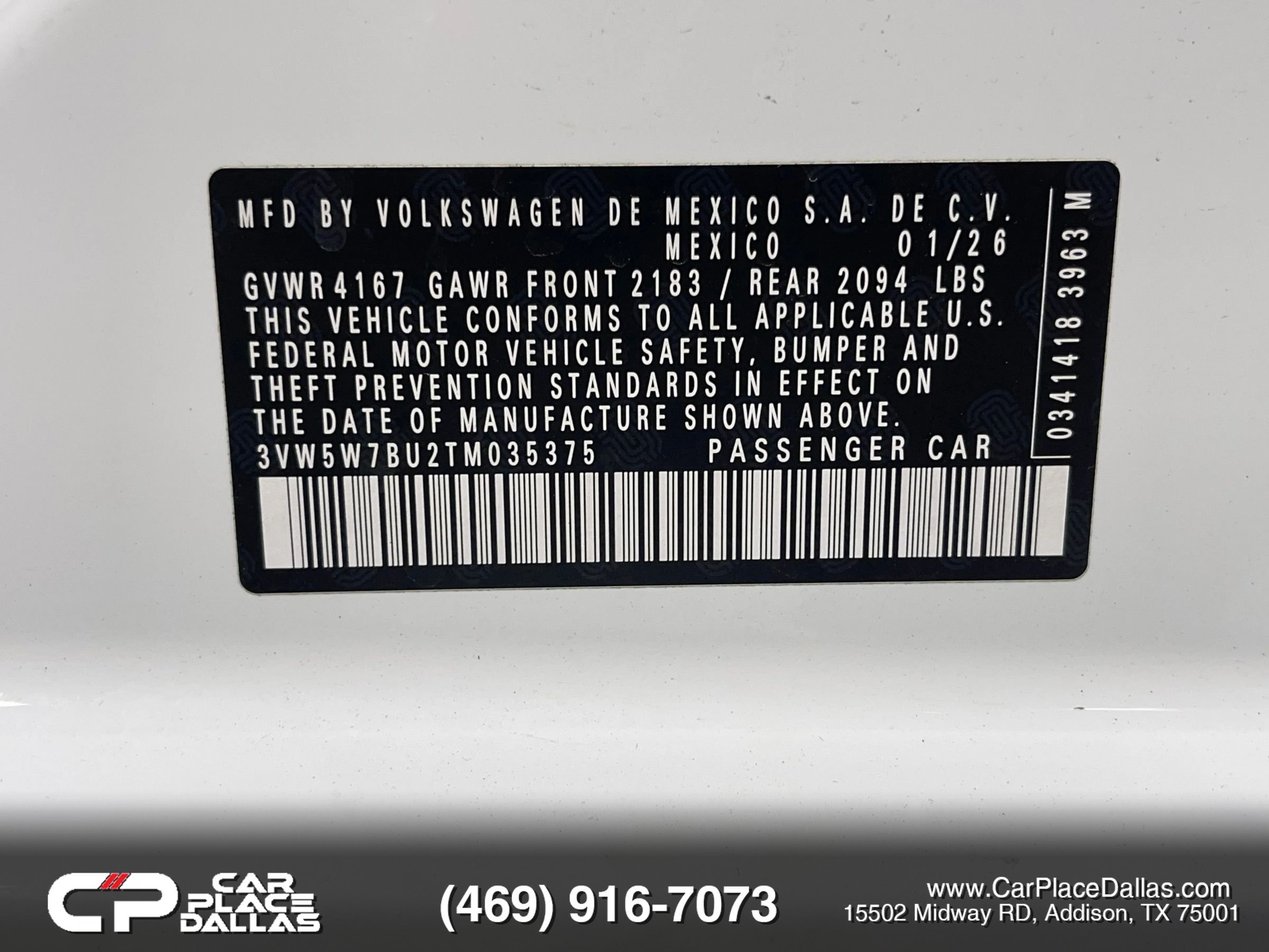 Used 2026 Volkswagen Jetta S FWD image 45