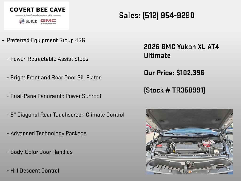 New 2026 GMC Yukon XL AT4 Ultimate AWD/4WD image 13