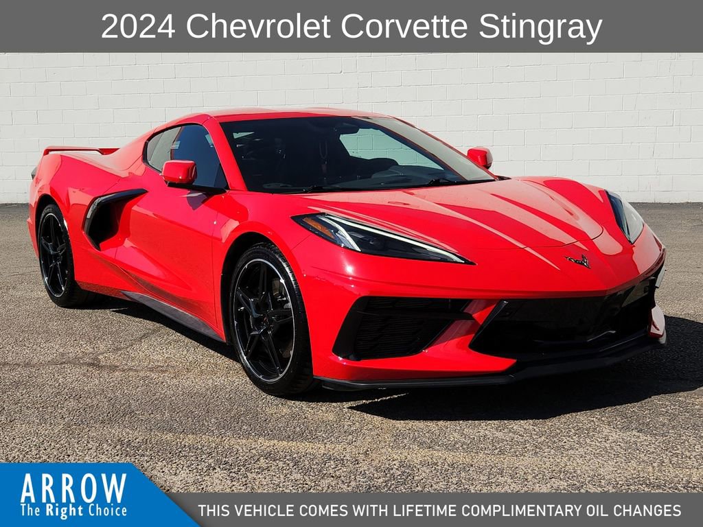 Used 2024 Chevrolet Corvette Stingray Preferred Cpe w/ Z51 Performance Package