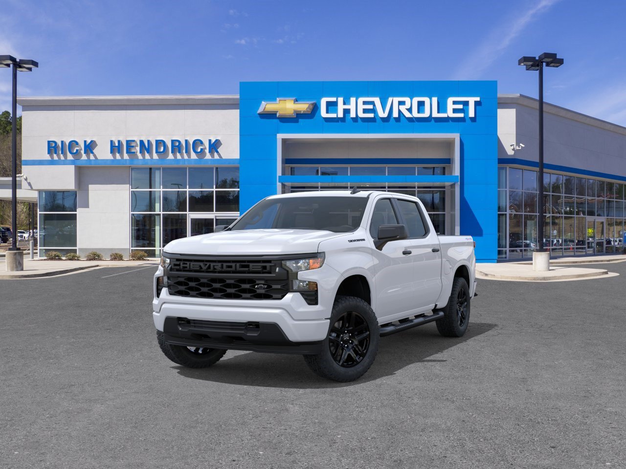 New 2026 Chevrolet Silverado 1500 Custom w/ Turbomax Blackout Package AWD/4WD image 10