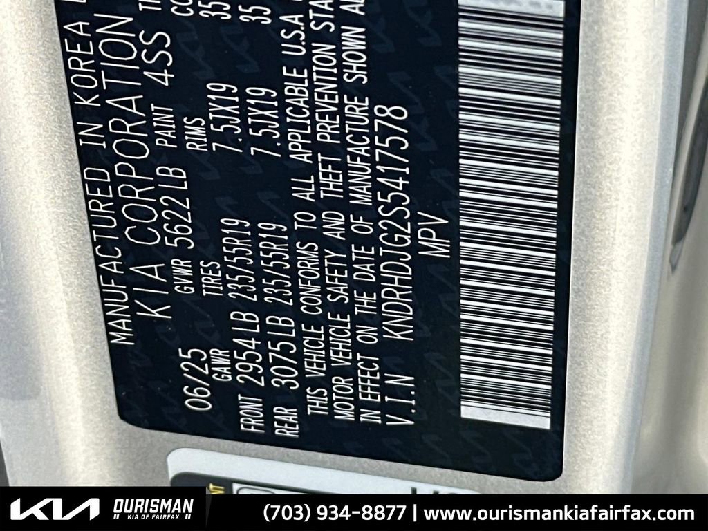 New 2025 Kia Sorento EX image 31