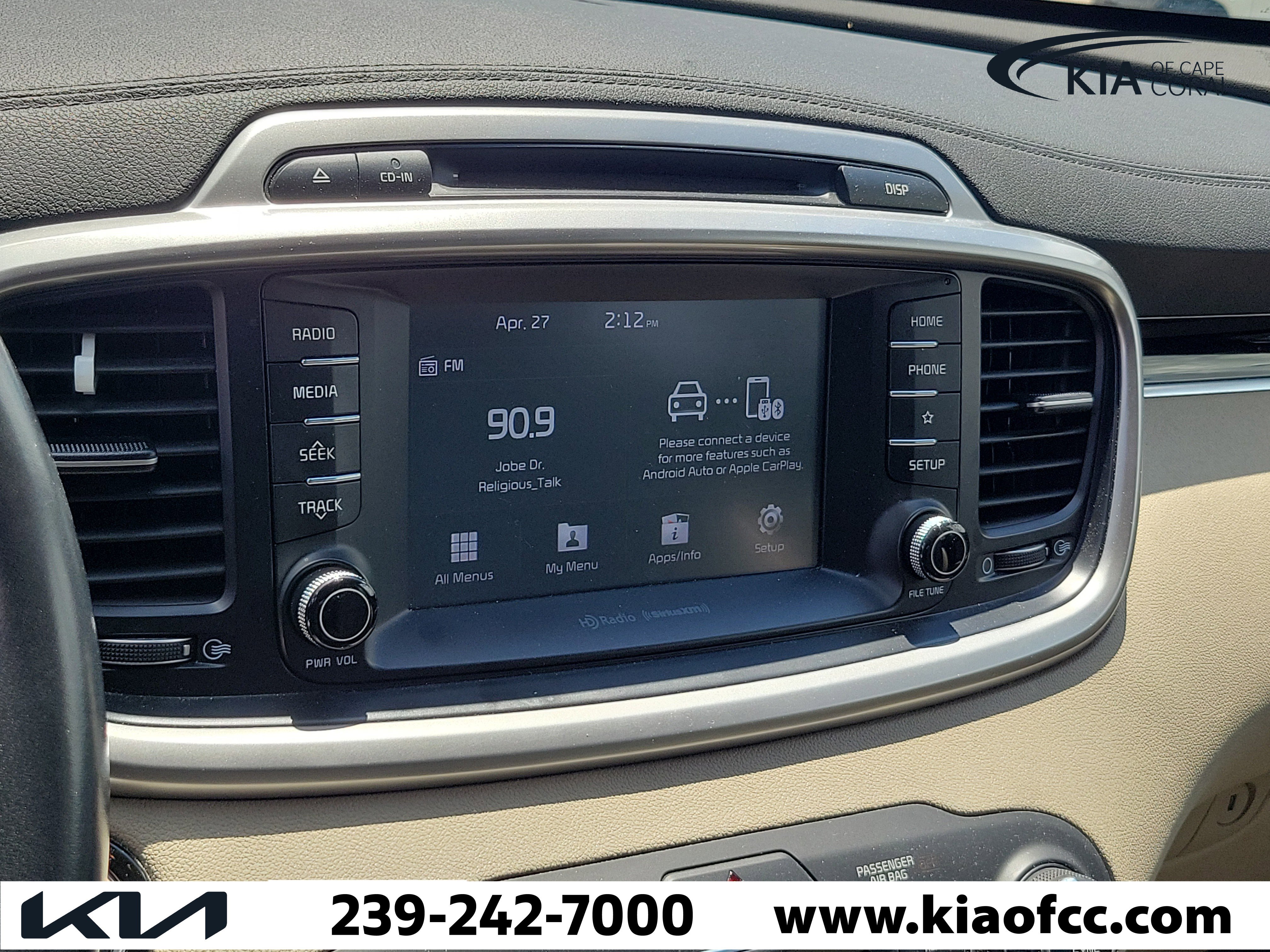 Certified 2019 Kia Sorento EX FWD image 29