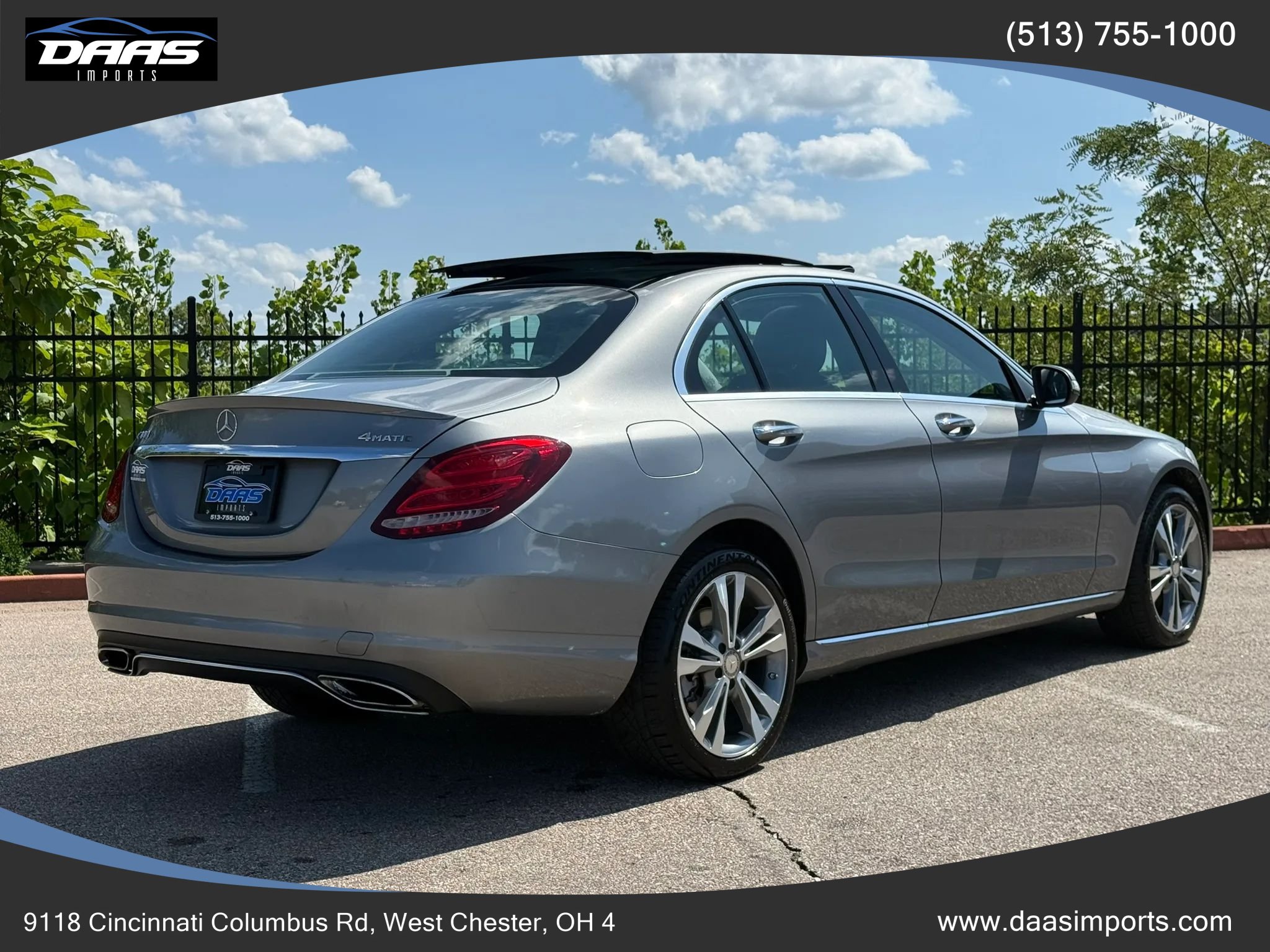 Used 2015 Mercedes-Benz C 300 4MATIC Sedan image 5