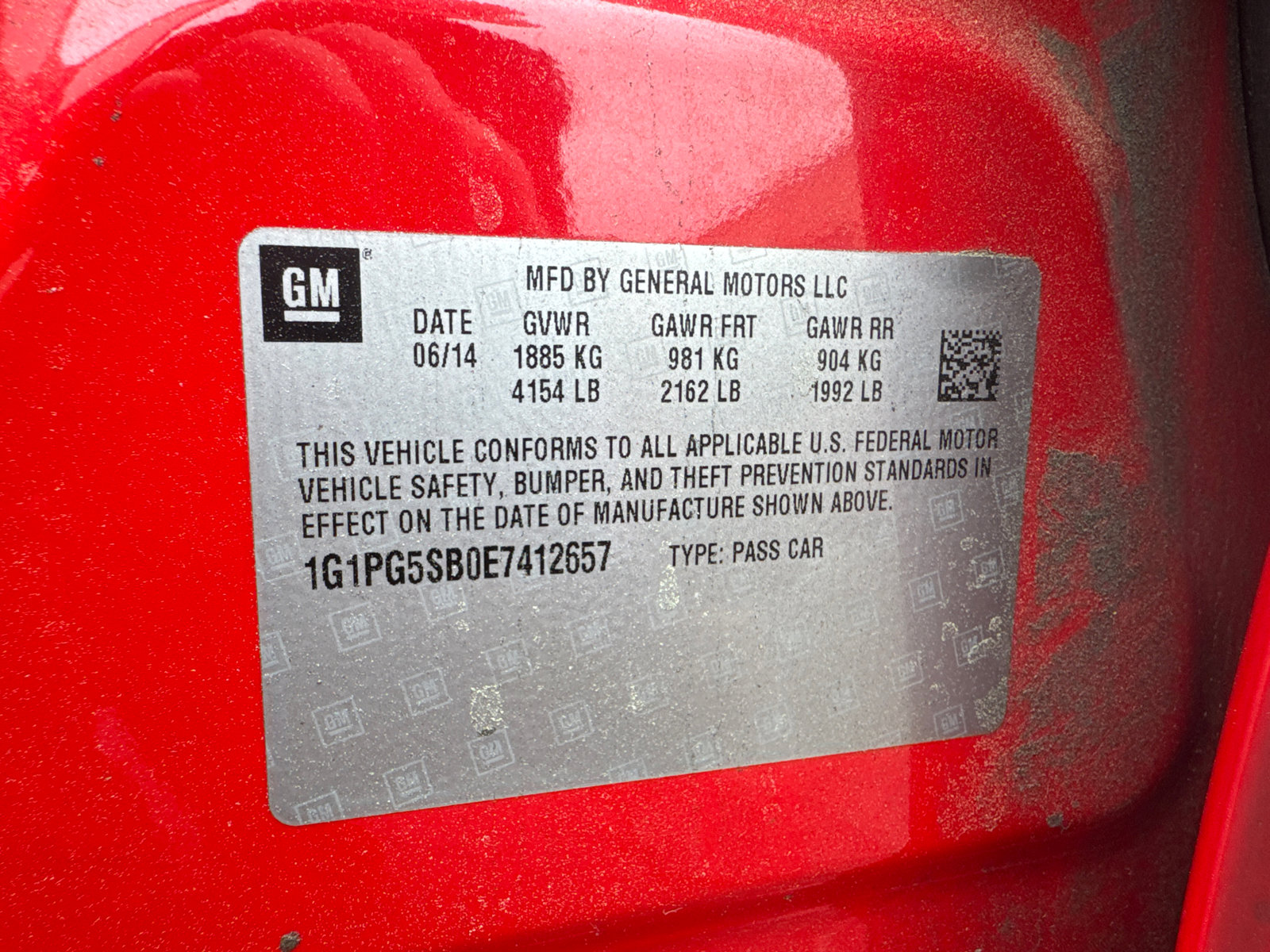 Used 2014 Chevrolet Cruze LTZ w/ RS Package image 32