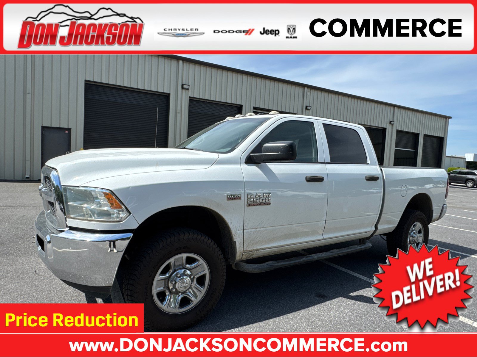 Used 2015 RAM 2500 Tradesman w/ Chrome Appearance Group AWD/4WD image 1