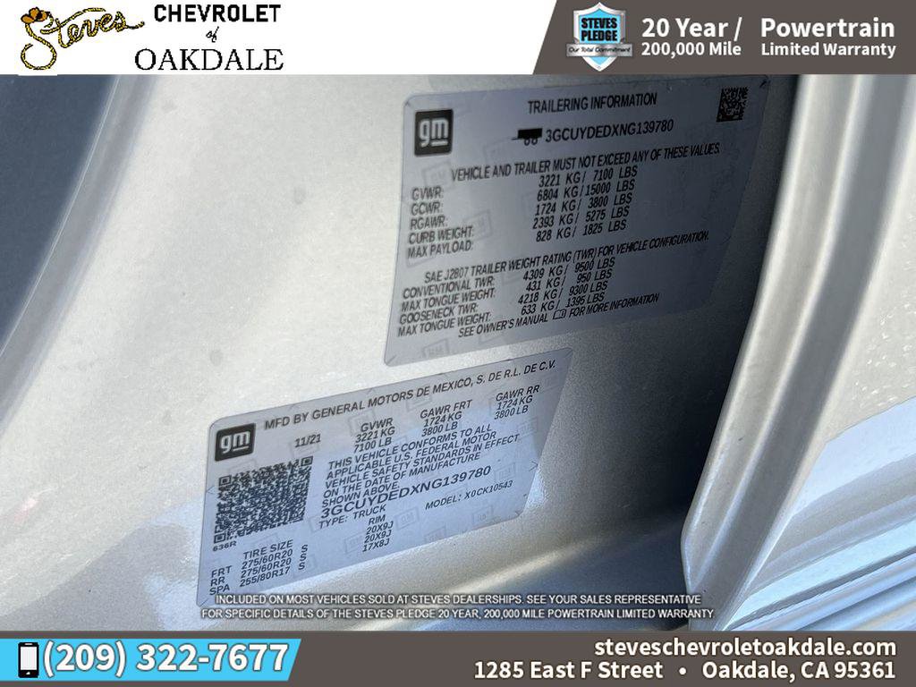 Used 2022 Chevrolet Silverado 1500 LT AWD/4WD image 36