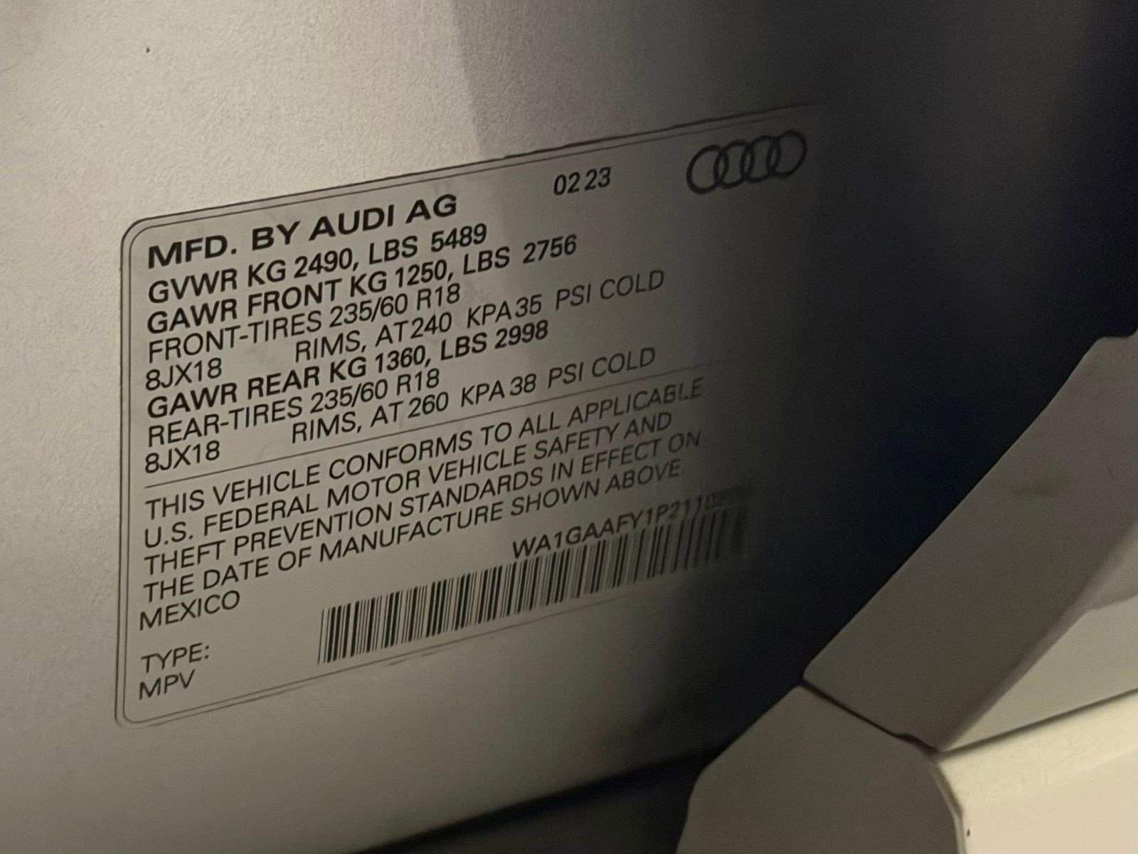 Used 2023 Audi Q5 2.0T Premium w/ Convenience Package image 20