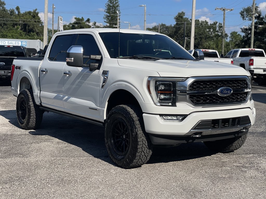 Used 2021 Ford F150 Platinum w/ Trailer Tow Package AWD/4WD image 11
