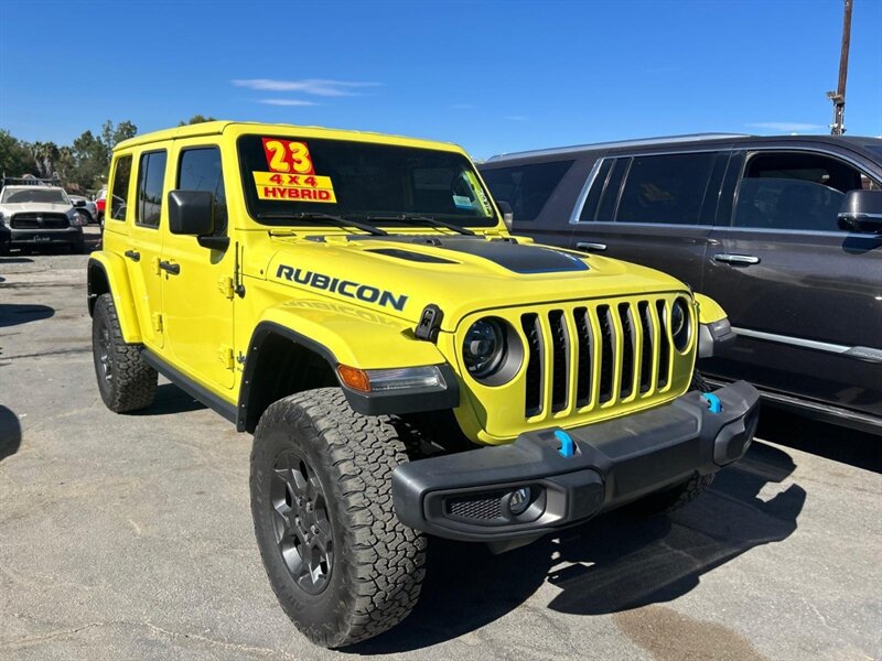Used 2023 Jeep Wrangler Unlimited Rubicon 4xe AWD/4WD image 2
