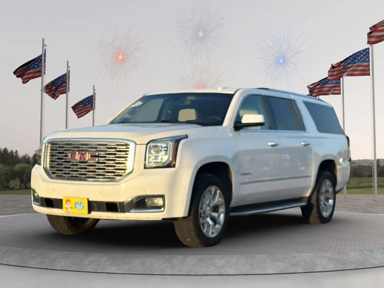 Used 2019 GMC Yukon XL Denali w/ Open Road Package AWD/4WD image 3