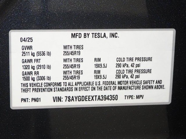 Used 2026 Tesla Model Y Long Range AWD/4WD image 78
