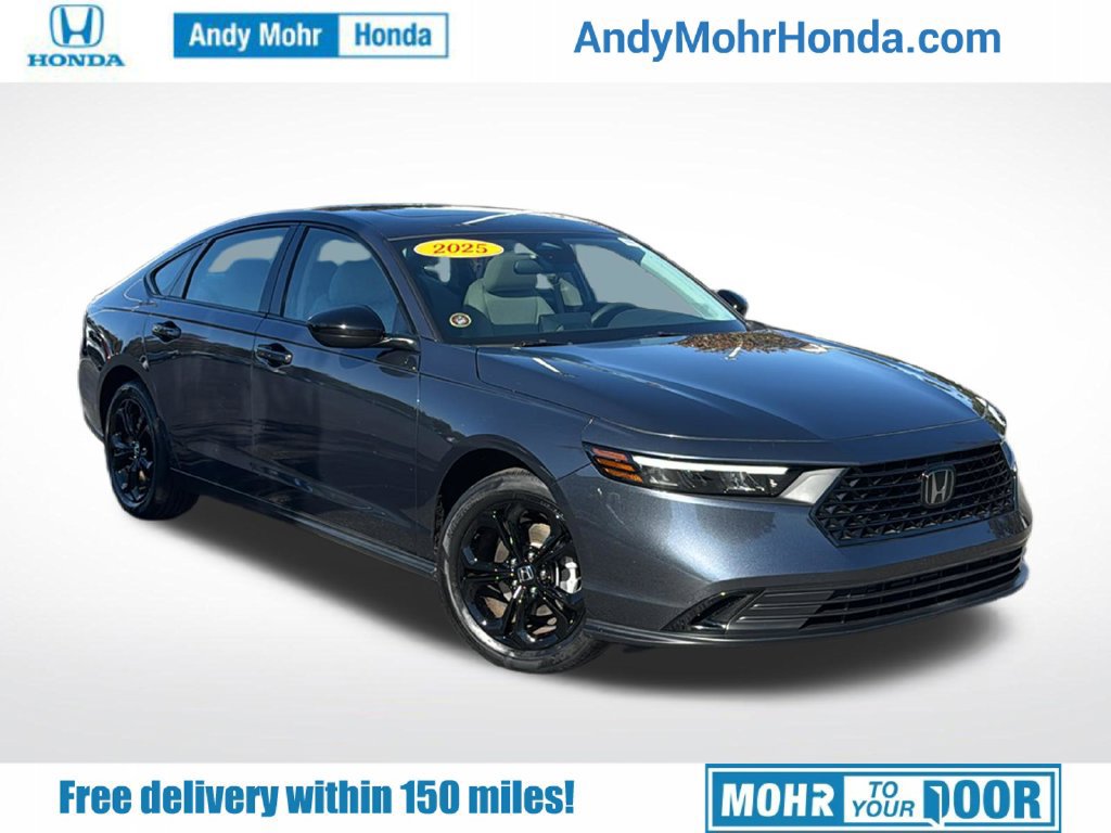 Certified 2025 Honda Accord SE