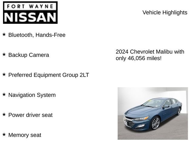 Used 2024 Chevrolet Malibu LT FWD image 7