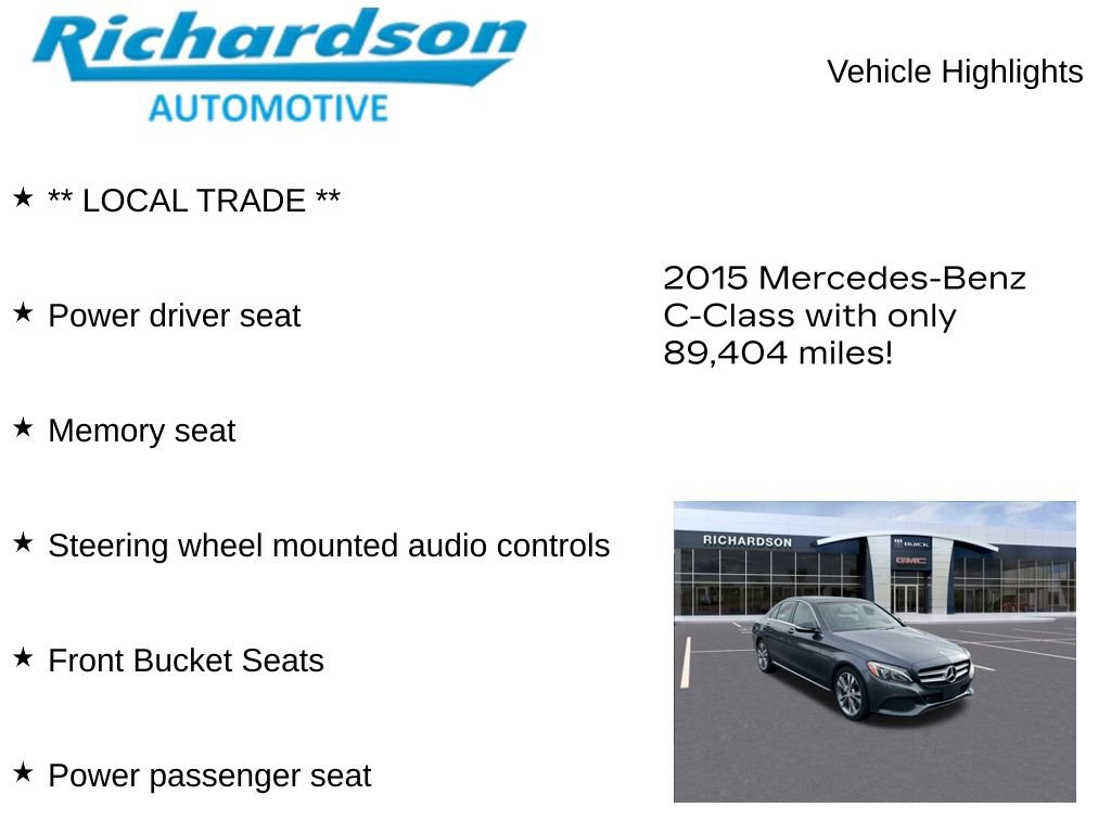 Used 2015 Mercedes-Benz C 300 Sedan image 10