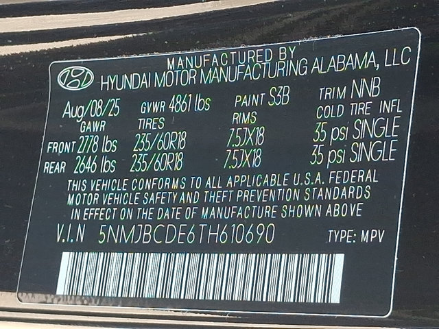 Certified 2026 Hyundai Tucson SEL AWD/4WD image 26